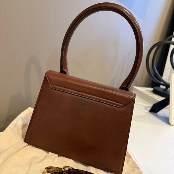 JACQUEMUS Brown La Montagne 'Le Grand Chiquito' Bag - Picture 3 of 6